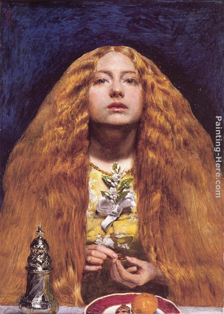 John Everett Millais The Bridesmaid